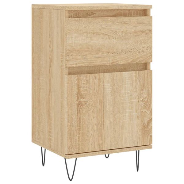 vidaXL Sideboard Sonoma Oak 40x35x70 cm Engineered Wood