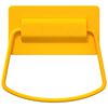 vidaXL Cabinet Handles 2 pcs Mustard Yellow 85 x 45 mm Metal