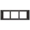 vidaXL Planter Black 120x40x80 cm Cold-rolled Steel