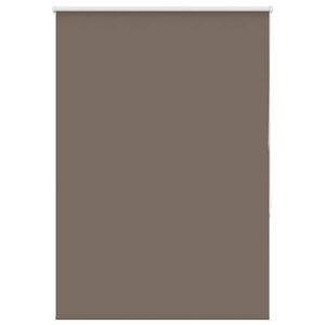 vidaXL Roller Blind Blackout Coffee 110x130 cm Fabric Width 105.7 cm Polyester