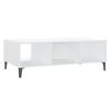 vidaXL Coffee Table White 103.5x60x35 cm Engineered Wood