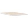 vidaXL Floor Bed Frame White 213.5 x 144 x 9 cm Solid Pine Wood