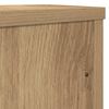 vidaXL Plant Stands 2 pcs Artisan Oak 15x15x20 cm Engineered Wood