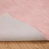 vidaXL Faux Sheepskin Rug Tafalla Pink 140 x 200 cm Polyester