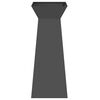 vidaXL Pillar Planter 2 pcs Black 40 x 40 x 100 cm