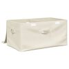 vidaXL Storage Box Fabric 50x30x25 cm Cream