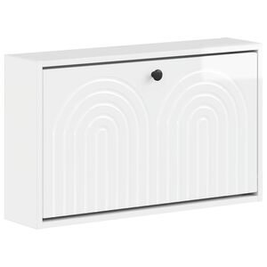 vidaXL Wall-Mounted Shoe Cabinet ALKMAAR 71 x 17 x 43 cm
