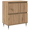 vidaXL Storage Cabinet 3 pcs Artisan Oak 60 x 35 x 70 cm