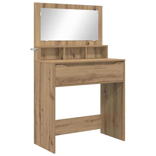 vidaXL Bedroom Dressing Tables Artisan Oak 80 x 39.6 x 135 cm