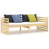 vidaXL Day Bed without Mattress Solid Wood Pine 90x200cm