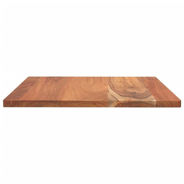 vidaXL Table Top 60x60x2.5 cm Square Solid Wood Acacia