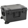 vidaXL Portable Flight Case Black 62.5x49.5x37 cm PP