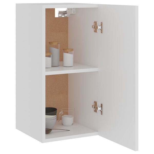 vidaXL Hanging Cabinet Lyon White 29.5x31x60 cm Engineered Wood
