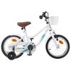 vidaXL Kids Bike 12 Inches for 2-4 Years Old White
