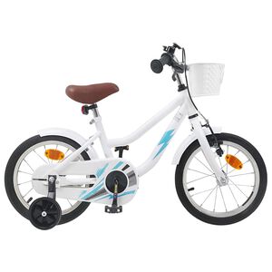 vidaXL Kids Bike 12 Inches for 2-4 Years Old White