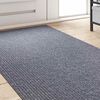 vidaXL Carpet Runner Light Grey 80 x 400 cm Fabric