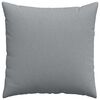 vidaXL Sofa Pillows 2 pcs Light Grey 60 x 60 cm Fabric