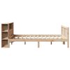 vidaXL Bookcase Bed without Mattress 120x200 cm Solid Wood Pine