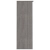 vidaXL Top for Highboard HAMAR Light Grey 85x35x100cm Solid Wood Pine