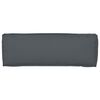 vidaXL Pallet Cushion Set 2 pcs Anthracite 120 x 40 x 8 cm