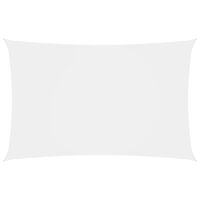 vidaXL Sunshade Sail Oxford Fabric Rectangular 2x4.5 m White