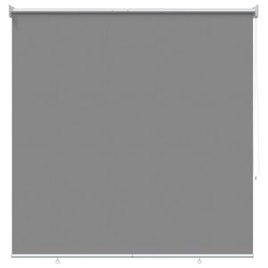 vidaXL Outdoor Roller Blind UV Protection Light Grey 140 x 230 cm