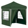 vidaXL Pop-up Party Tent Green 195 x 195 x 245 cm Oxford Fabric