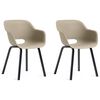 Keter Garden Chair with Metal Legs Noa 2 pcs Silver Sage