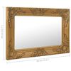 vidaXL Wall Mirror Baroque Style 60x40 cm Gold