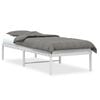 vidaXL Metal Bed Frame without Mattress White 80x200cm
