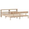 vidaXL Bed Frame without Mattress 200x200 cm Solid Wood Pine