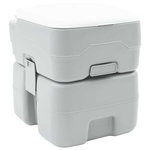 vidaXL Camping Toilet Grey 41.5 x 36.5 x 42 cm