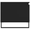 vidaXL Coffee Table Black 100x50x45 cm Engineered Wood