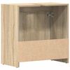 vidaXL Bathroom Cabinet Sonoma Oak 60x33x61 cm Engineered Wood