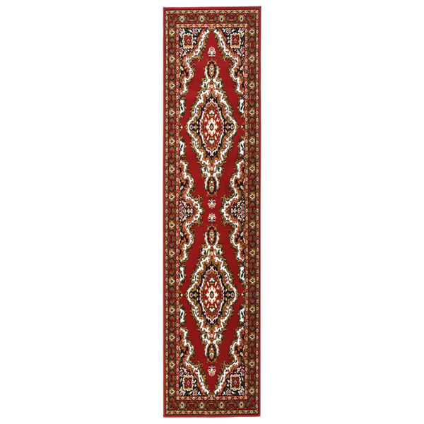 vidaXL Runner Rug BCF Oriental Red 60x350 cm