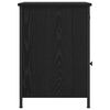 vidaXL Bedside Cabinet Black Oak 40 x 42 x 60 cm Engineered Wood