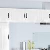 vidaXL Kitchen Cabinet with Shelf High Gloss White 50 x 31 x 40 cm