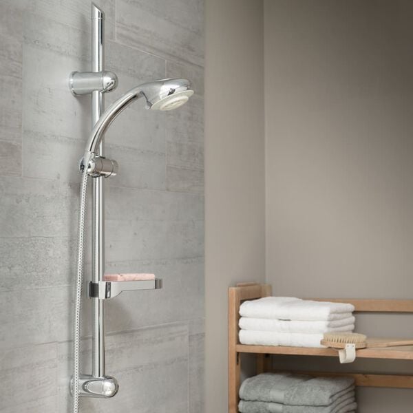 SCH&Uuml;TTE Shower Rail Set FRESH Chrome