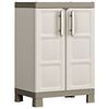 Keter Base Cabinet | Beige and Taupe | Polypropylene | Compact