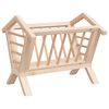 vidaXL Rabbit Hay Feeder 44x33x33 cm Solid Wood Fir