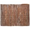 vidaXL Bark Fence 1000x70 cm