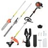 vidaXL Brush Cutter 4-in-1 Function Orange 52 cc 1.45 kW
