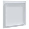 vidaXL Access Panels 2 pcs White 15 x 15 cm ABS Plastic