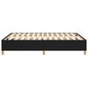 vidaXL Box Spring Bed Frame Black Double Fabric (UK/IE/FI/NO only)