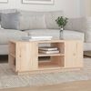 vidaXL Coffee Table 90x49x40.5 cm Solid Wood Pine
