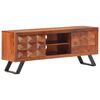 vidaXL TV Cabinet 122x30x49 cm Solid Acacia Wood