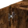 vidaXL Wall Cabinet Smoked Oak 70x42.5x40 cm Engineered Wood