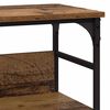 vidaXL Console Table Old Wood 100 x 32 x 75 cm Engineered wood