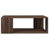 vidaXL Coffee Table Brown Oak 89.5x48x30 cm Engineered Wood