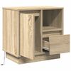 vidaXL Bedside Cabinet Sonoma Oak 50 x 34.5 x 50 cm Engineered wood